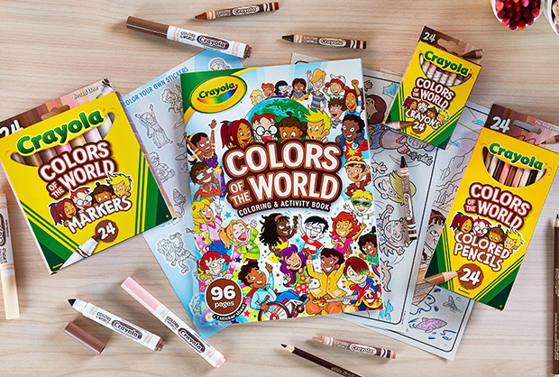 Crayola Colors of the World Skin Tone Crayons & #TrueSelfie