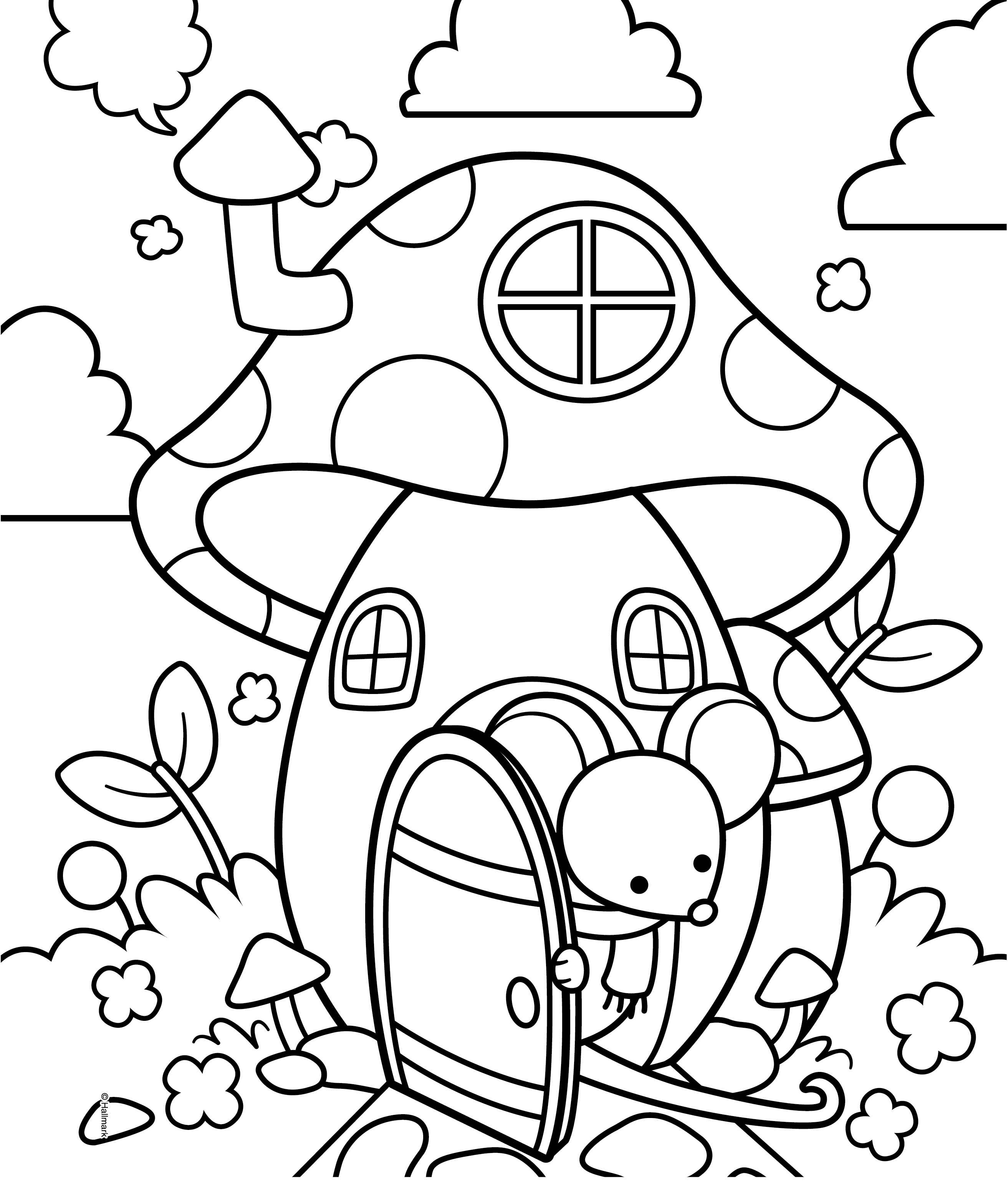 Calming Cottage Coloring Book Sample Pages 01 1