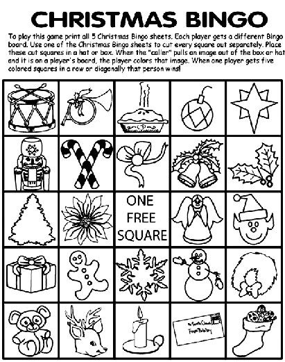 Christmas Bingo Board No.5