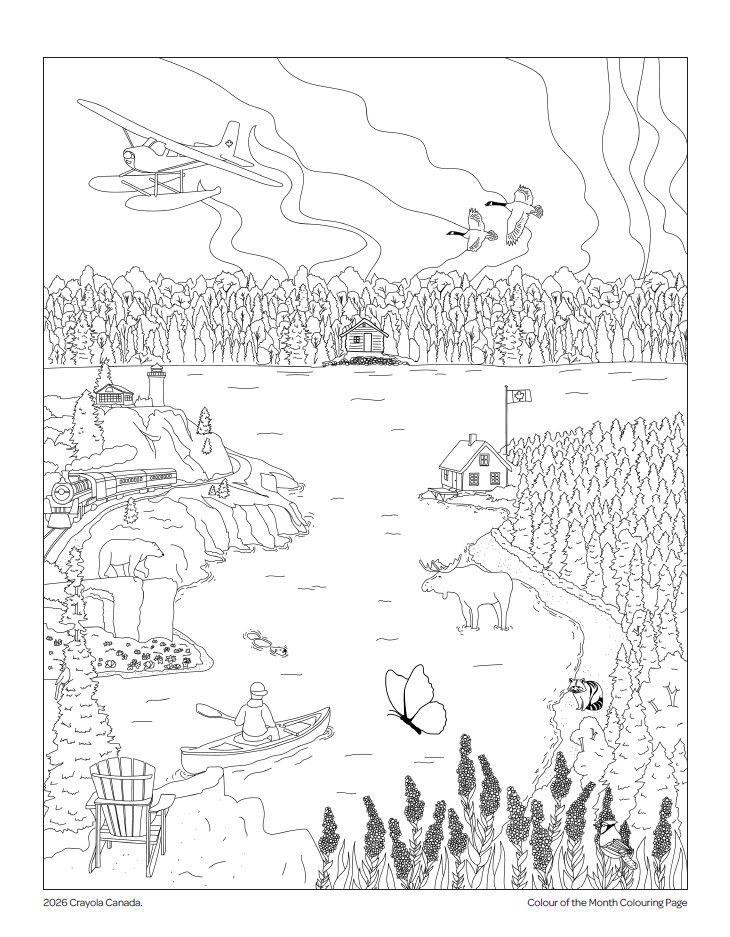 Colouring Canada