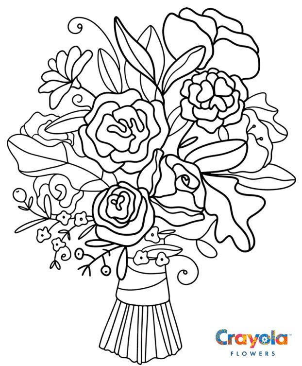 Crayola Flowers Bouquet