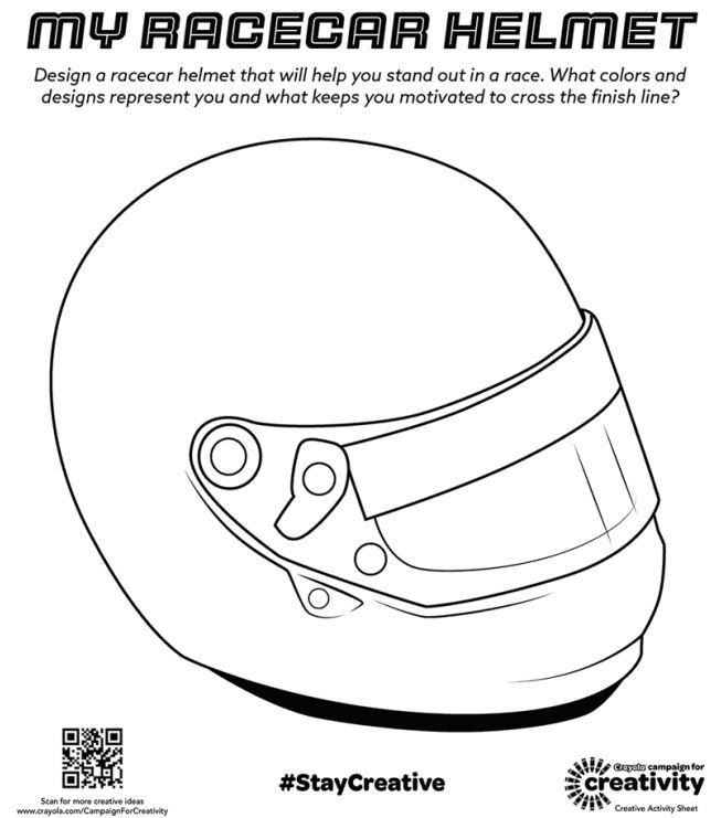 Design Your Own Racecar Helmet