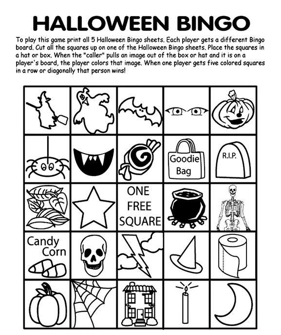 Halloween Bingo 1