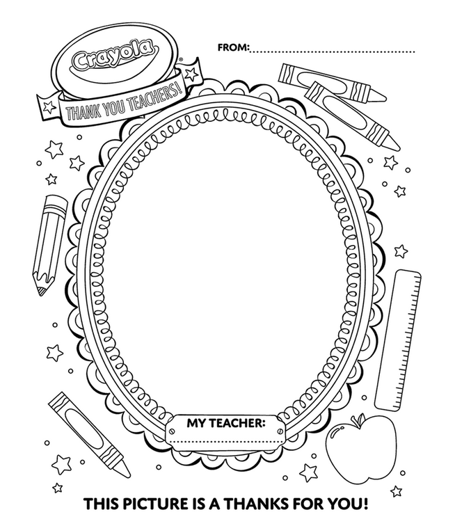 Thank A Teacher Portrait