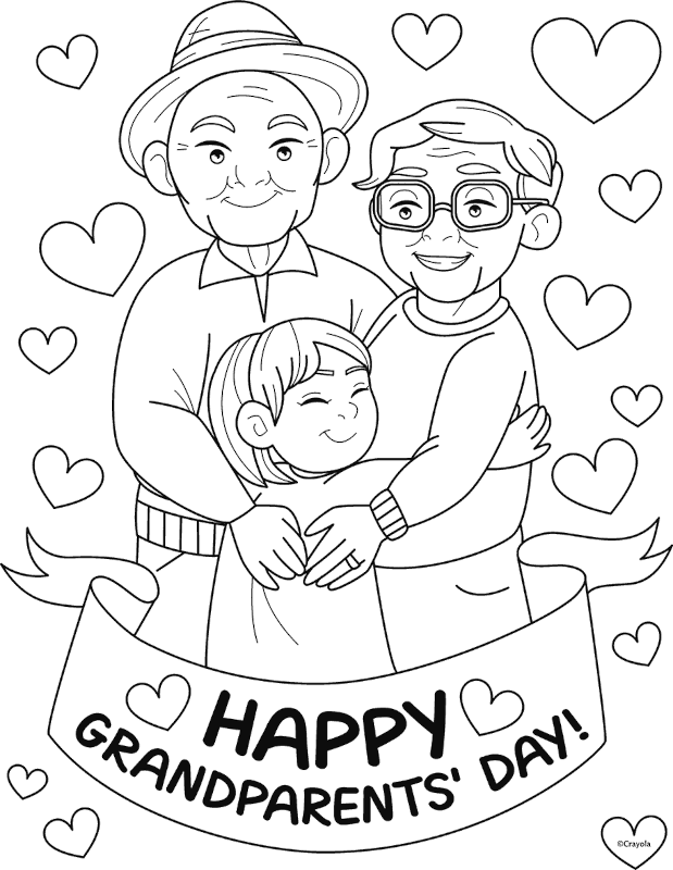 Free happy grandparents day coloring page inclusivity activities for kids