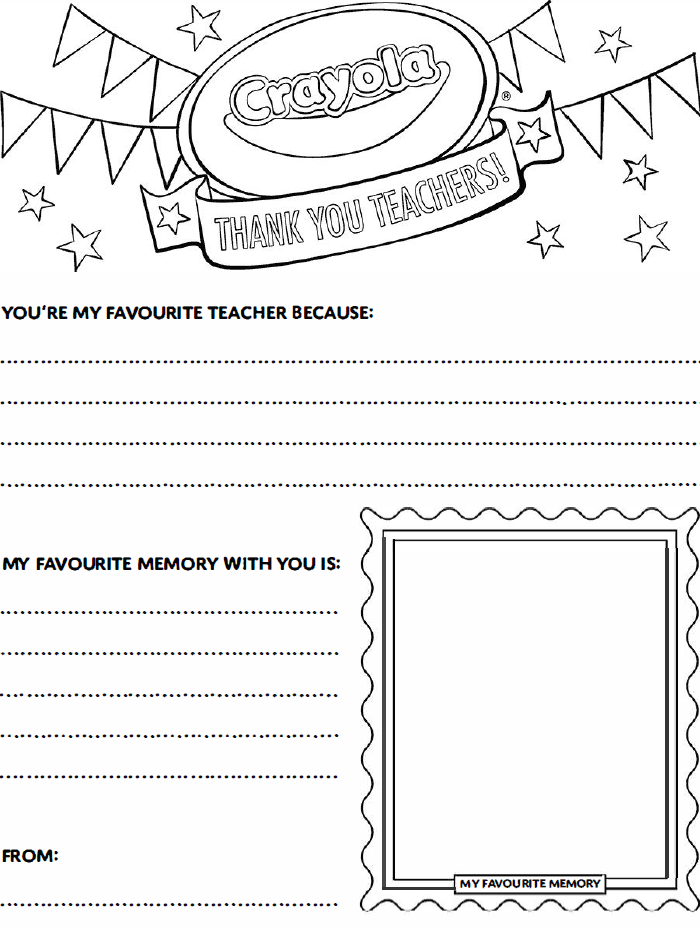 Thank A Teacher List