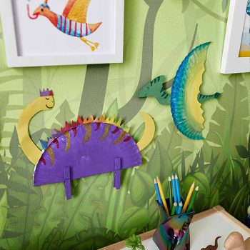 Dinosaur Paper Plate Animals