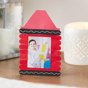 Crayon School Picture Frame