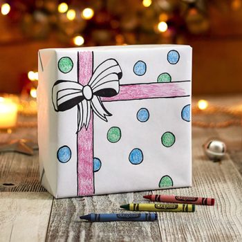 Crayon Wrapping Paper
