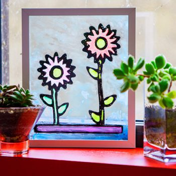 DIY Stained Glass