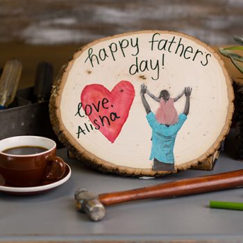 Father’s Day Wood Photo Transfer