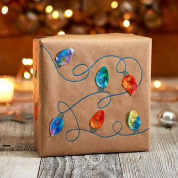 Holiday Lights Wrapping Paper