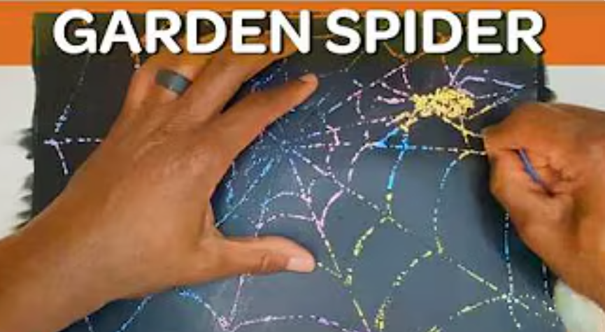 How To Draw Spider Webs