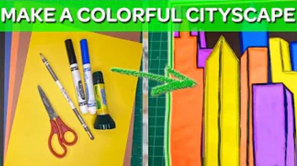 How To Make A Colourful Cityscape