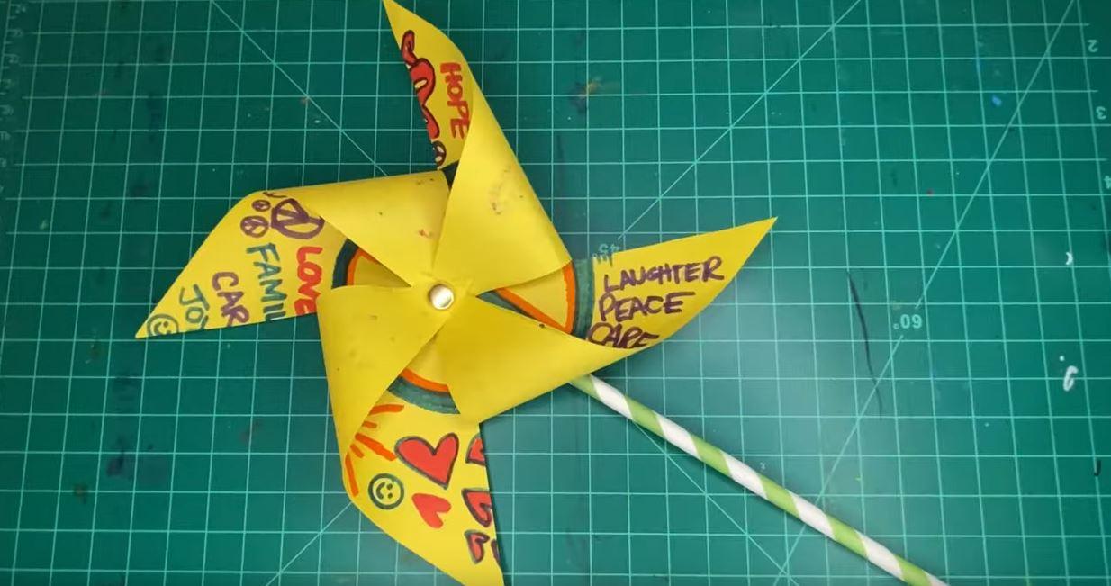 How to Make a Peace Pinwheel