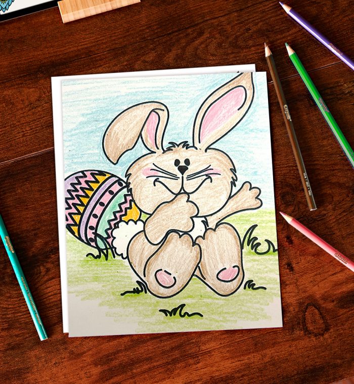 03 Mar01 Easter Colouring Page Module 980x1087