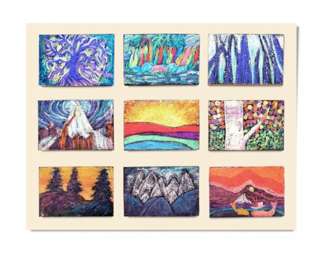CANADIAN ART SAMPLER – Elements, Principles, Research