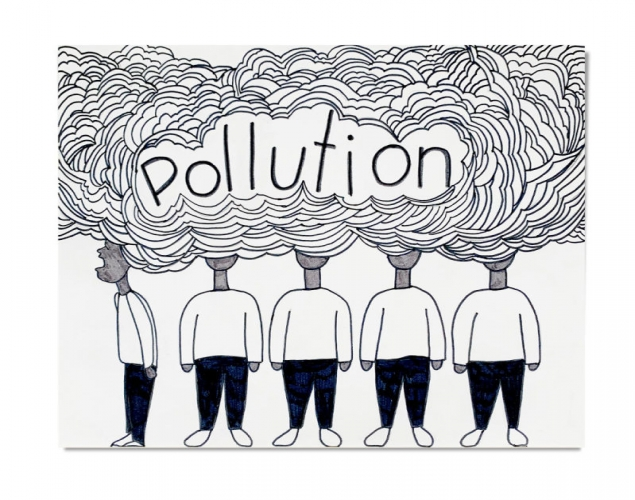 ENVIRONMENTAL WORD ART – Line, Contrast, Repetition