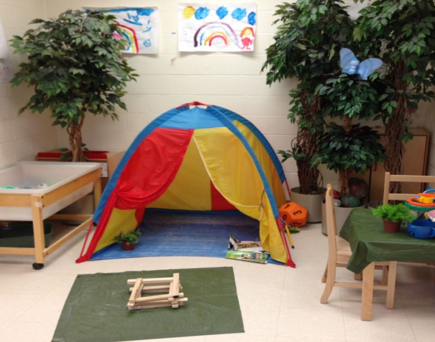 LET'S GO CAMPING! Art Based Dramatic Play Centre