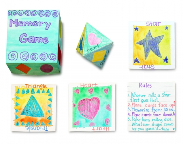 MEMORY GAME – Geometry, Colour, Shape