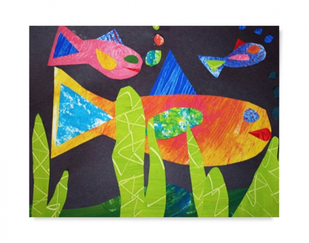MY FAVOURITE THINGS – Art in the Style of Eric Carle