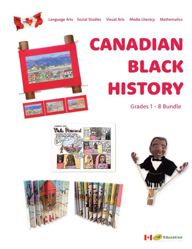 CANADIAN BLACK HISTORY Grades 1 - 8 Bundle