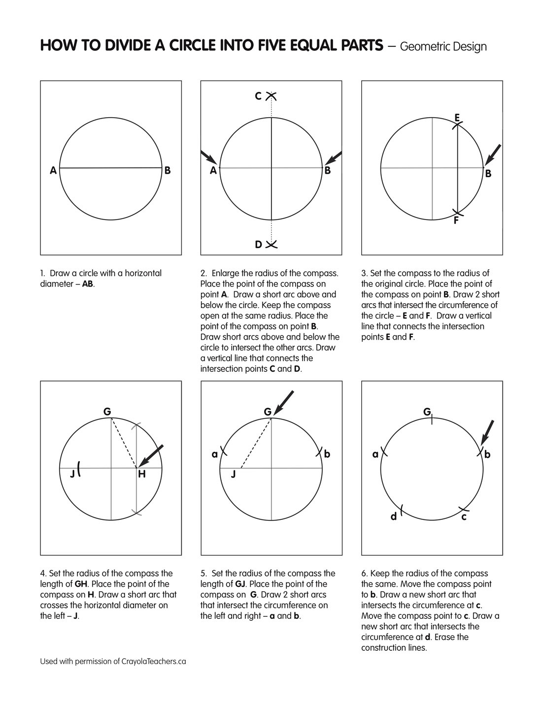 crayola-canada-worksheets-how-to-divide-a-circle-into-5-equal